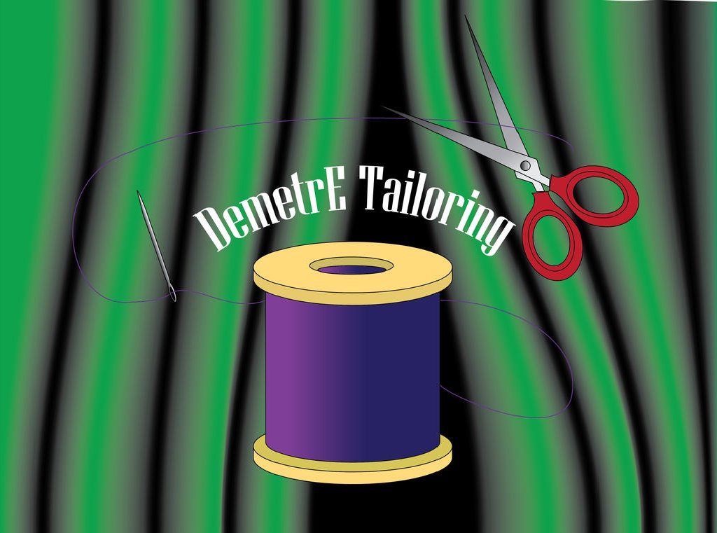 enlarged DemetrE Tailoring digital sketch